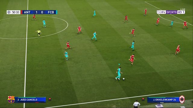 PES 2024 Dream Patch | Antwerp VS FC Barcelona | 1ª Ronda de Champions League | Gameplay смотреть онлайн