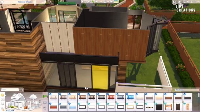 MODERN ECO LIFESTYLE ? | THE SIMS 4 - Speed Build (NO CC) смотреть онлайн