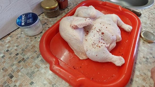 КУРИЦА В ДУХОВОМ ШКАФУ С ОВОЩАМИ??