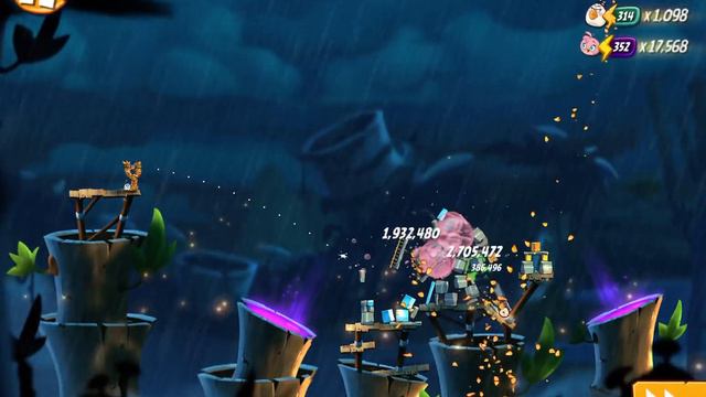 Angry Birds 2 AB2 King Pig Panic 3 - 2023/10/30 for extra Bubbles card смотреть онлайн