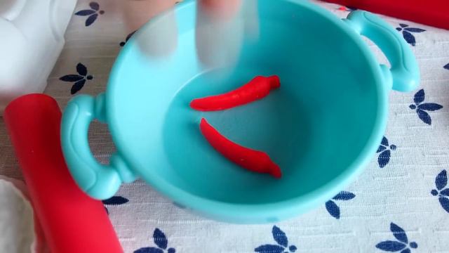 Play Doh Kitchen Creations Ностя и Вова готовят три блюда
