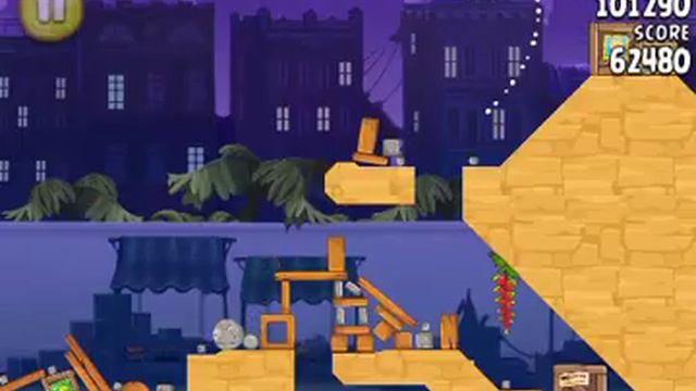 Angry Birds Rio 13-3 Market Mayhem 3 Stars Walkthrough level 3 смотреть онлайн
