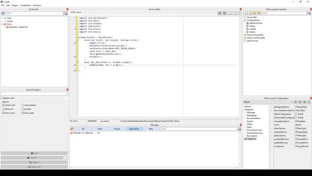Let's Show #240 - D programming language Tutorial - GTKD Get Key Press Event Logging смотреть онлайн