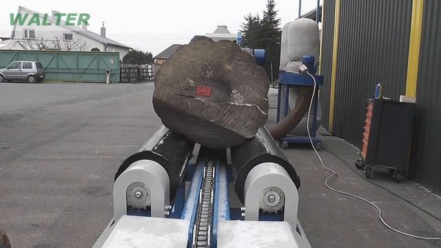 Бревнопильные станки Walter. Модели TD-350 KBA, TD-450 KBA - обзор работы оборудования смотреть онлайн