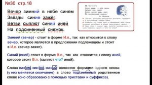 ГДЗ 4 класс, Русский язык, Упражнение. 30  Канакина  В.П  Горецкий В.Г Учебник, 2 часть