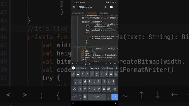QR Code Generator Project in Kotlin! #CodeAssist смотреть онлайн