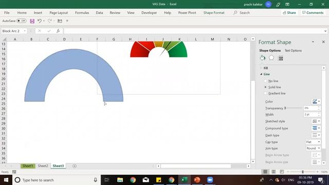 Creating Performance Chart or Speedometer in Excel | Data Visualization | Advanced Excel смотреть онлайн