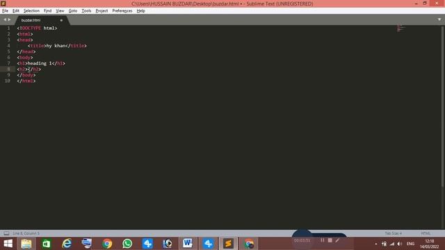 Tag of paragraph, heading and page break in html lecture 2 смотреть онлайн