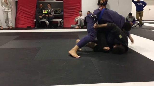 Дмитраков Антон клуб РОДЪ, синие пояса, отрывок схватки