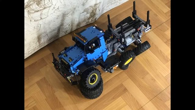 ОБЗОР САМОДЕЛКИ УРАЛ-4320 из Lego Technic смотреть онлайн