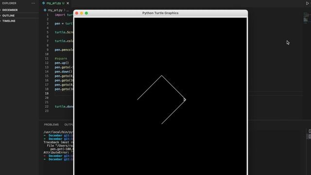Drawing art with Python смотреть онлайн