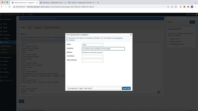 How To Add Links In Checkbox | Contact Form 7 Tutorial смотреть онлайн