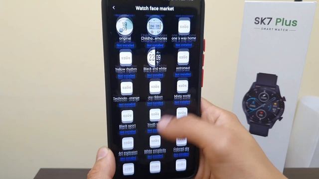 Como sincronizar Smartwatch SK7 PLUS смотреть онлайн