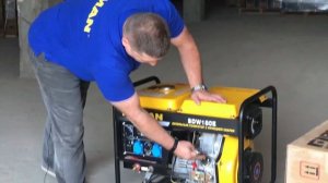 Первый запуск дизельного генератора Firman®