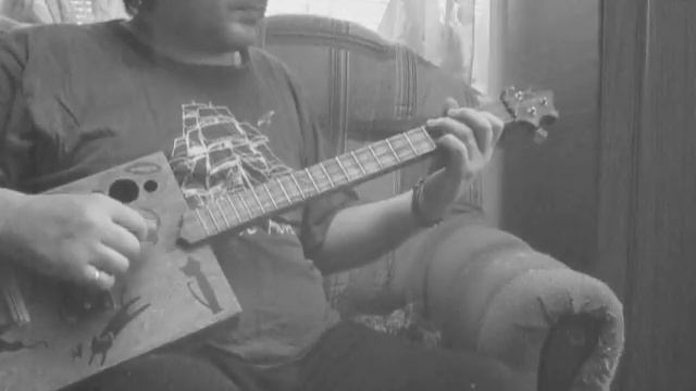 Cigar Box Guitar Подмосковные вечера Андрей Кельин смотреть онлайн
