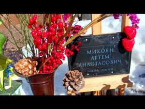 Его убuл единоутробный брат. Могuла сына Стаса Намина. Новодевичье кладбище.