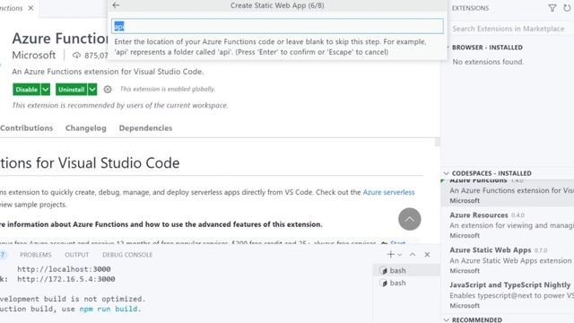 How to add an API to your Azure Static Web App [7 of 22] | Azure Tips and Tricks: Static Web Apps смотреть онлайн