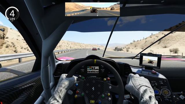 Assetto Corsa Race Between The Ferrari 458 GT2 v BMW M2 GT2 Cockpit View смотреть онлайн
