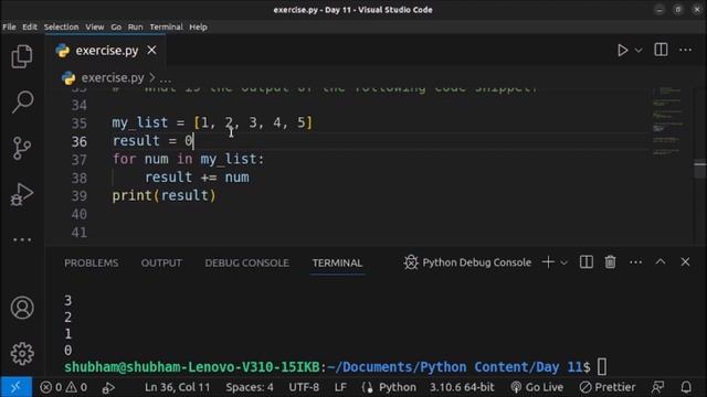11. Exercise on List, Set, Tuple, Dictionary, Loops in Python - Python Beginner Boost смотреть онлайн