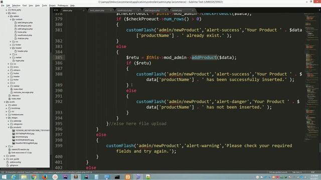 42 - Add a product in codeigniter part3 смотреть онлайн