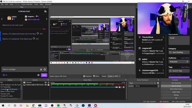 Control OBS With Twitch Channel Points! (Free) смотреть онлайн