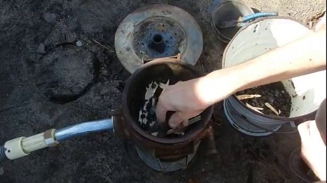 Турбо печь для обжига горной породы и плавки золота смотреть онлайн