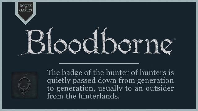 Bloodborne Lore - Crow Hunter Badge смотреть онлайн