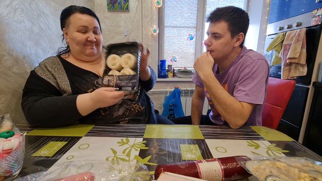 Распаковка продуктов! тёща сама😉 смотреть онлайн