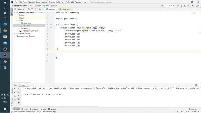 Java урок - 18.3.1 Коллекции. Очередь(Queue) смотреть онлайн