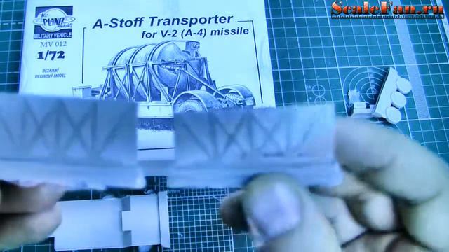 A-Stoff Transporter for V-2 A-4 missile Planet Models 72 смотреть онлайн