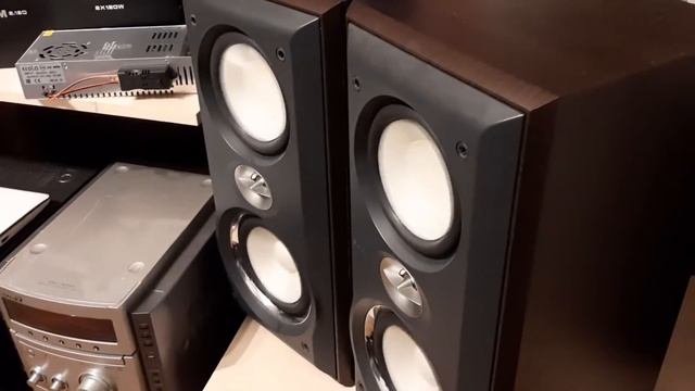 Бас-тест музыкального центра Sony MHC-S7AV и автосабвуферов дома. смотреть онлайн