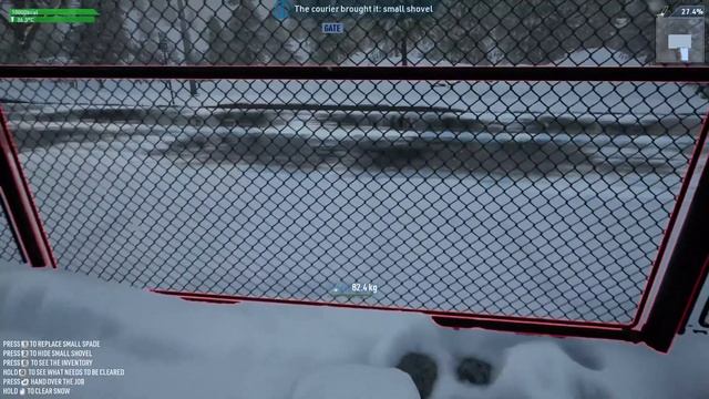 Snow Plowing Simulator - Demo