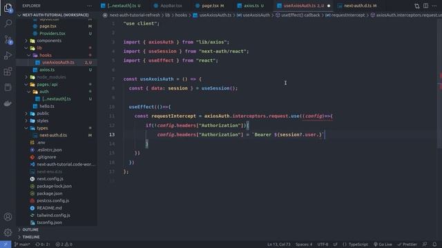Refresh Token with next-auth and Axios Interceptors in Next.js 13 Authentication смотреть онлайн