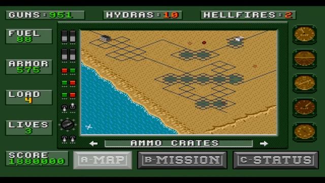 Desert Strike - Return to the Gulf Прохождение 3 часть (Sega) смотреть онлайн