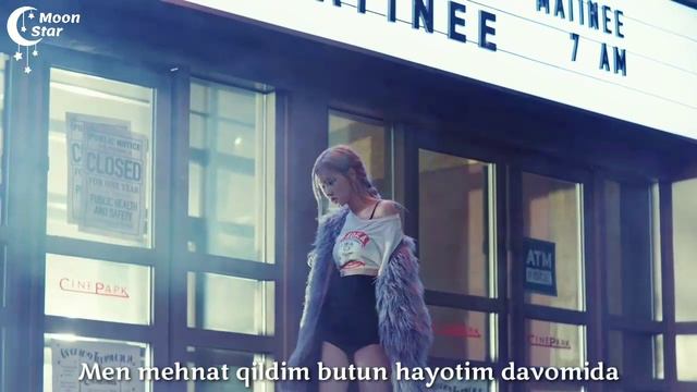 Rosé (BLACKPINK) - On The Ground (uzb Sub)