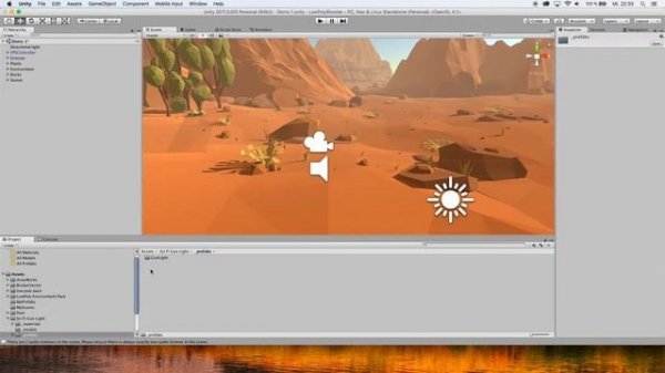 UNITY USE STANDARD ASSETS FOR FIRST PERSON SHOOTER