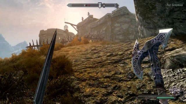 Pelaillaan The Elder Scrolls V: Skyrim Osa 9 - Hyökätään Fort Greymooreen смотреть онлайн