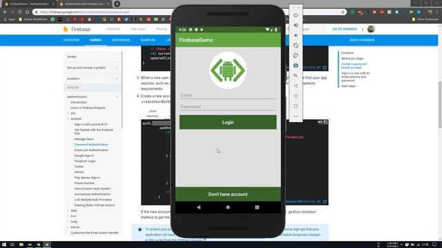 #1 - SignUp User with Firebase Authentication in Android using Android Studio - Kotlin смотреть онлайн