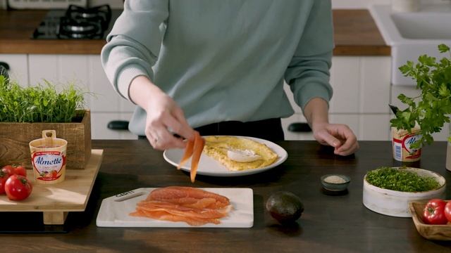 Уроки фудстайлинга: как красиво украсить омлет смотреть онлайн