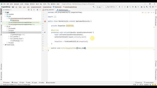 How to convert drawable resource image into bitmap in your Android App? смотреть онлайн