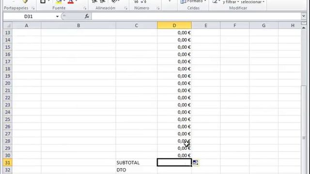 Ejemplo de Factura en Excel 201X смотреть онлайн