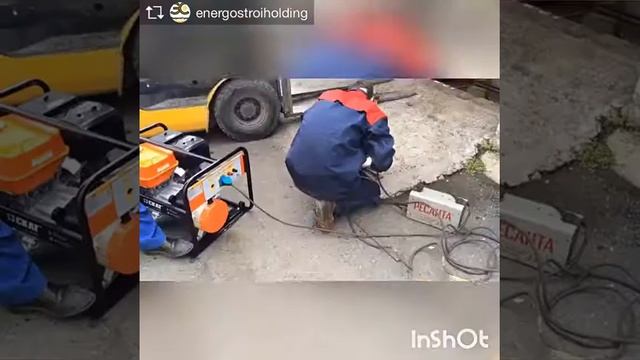 Генератор и сварочный аппарат смотреть онлайн