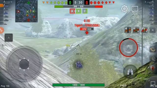 Wot Blitz || FV215b 183 ace tanker gameplay || 5.5k+ DMG смотреть онлайн