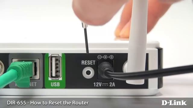 How to factory reset your D-Link router смотреть онлайн