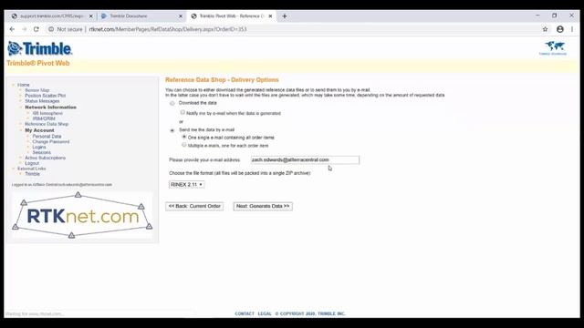 How to Download Base Files from AllTerra’s RTKNET for Differential Correction in Trimble Pathfinder смотреть онлайн