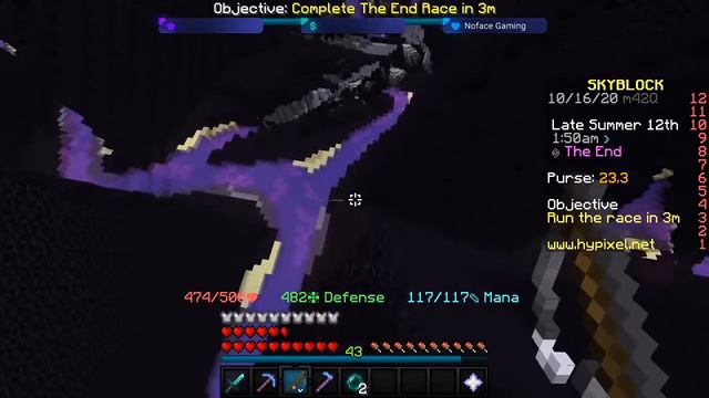 Grinding out all the Fairy Souls Hypixel Skyblock смотреть онлайн