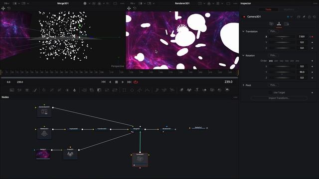 0002 Как сделать вирус в Davinci Resolve / 3Д модели и текстуры в Давинчи смотреть онлайн