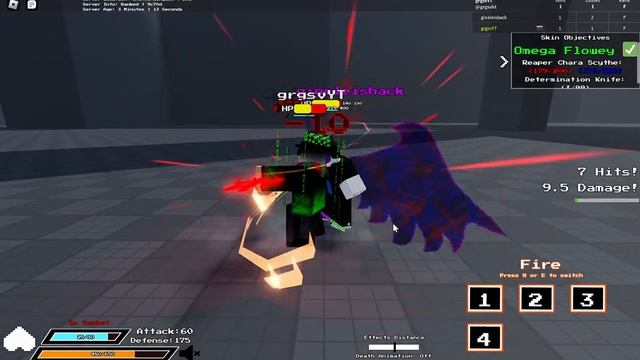 Asgore vs Asriel || UTPR:R || Roblox смотреть онлайн