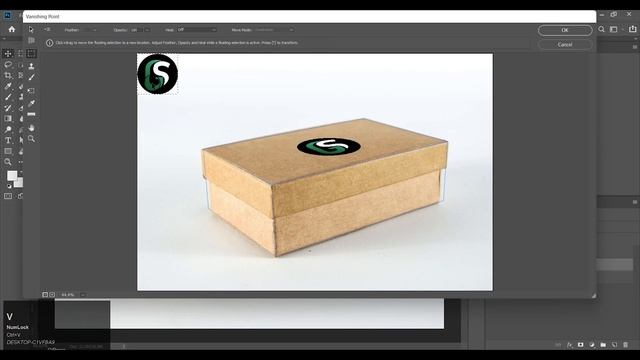 Photoshop tutorial - Add Logo to the box in photoshop смотреть онлайн
