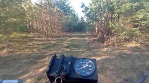 ПОКАТУШКА на ИЖ ПЛАНЕТА 4 / проверил дорогу в лес.